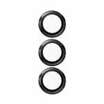 Metal Glass Lens Protection Compatible for Samsung Galaxy S25 Edge – Black